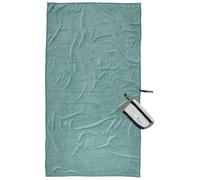 Cocoon Eco Travel Towel, L, nile green | Lyocell from eucalyptus derived lyocell, absorbs up to 4 times its weight, sand and animal hair resistant