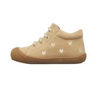 Cocoon Embr. Hearts - female - Naturino - Kids Sneakers - Beige - 24 EU - Kids 24 EU