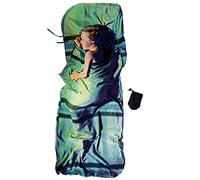 Cocoon - KidSack Cotton Flanell - Travel sleeping bag size 180 x 76 cm, grey