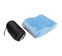 Cocoon - Memory Foam Pillow - Pillow size 31 x 26 x 10 cm, blue