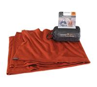 Cocoon Merino Wool-silk Travel Blanket Orange 180 x 140 cm