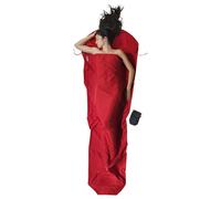 Cocoon - MummyLiner Mikrofaser - Travel sleeping bag size 241 x 90/56 cm, red