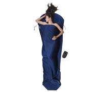 Cocoon Microfiber Mummy Liner Blanket Blue 241 x 90-56 cm