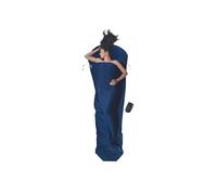 Cocoon Microfiber Mummy Liner Blanket Blue 241 x 90-56 cm