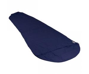 Cocoon - MummyLiner Mikrofaser - Travel sleeping bag size 241 x 90/56 cm, blue