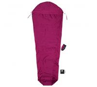 Cocoon - MummyLiner Silk Economy Line - Travel sleeping bag size 241 x 90/56 cm, purple