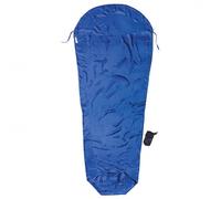 Cocoon - MummyLiner Silk - Travel sleeping bag size 210 x 90/56 cm, blue