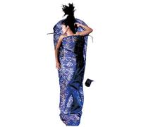 COCOON - Premium - MummyLiner - Silk | Lightweight breathable silk, Temperature-regulating comfort, Mummy-shaped sleeping bag liner, Packs compactly