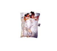 Cocoon Silk Travel Doublesize Bed Sheet White 220 x 176 cm