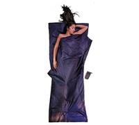 Cocoon Silk Egypt Cotton Travel Bed Sheet Blue 220 x 90 cm