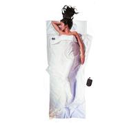 Cocoon Silk Egypt Cotton Travel Bed Sheet White 220 x 90 cm