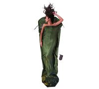 Fitted sheet COCOON Soie-Mummy (dark olive green)