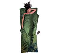 COCOON Travel Sheet Silk Rect - Mixte - Green - size only size- model 2023 only size