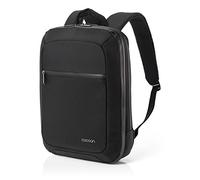 COCOON - SLIM | Laptop Backpack up to 15,6" | Frontal Pocket GRID-IT | Tablet Pocket | Document Folder Case with Zipper | Nylor - Black