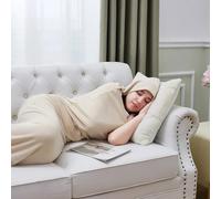 Cocoon Snuggle Wrap with Hood & Foot Pockets - Soft Stretchy Deep Pressure Blanket for Anxiety, Sleep & Relaxation - Lightweight, Travel Friendly & Machine Washable - Adult & Junior Sizes (Junior)