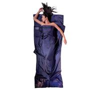 Cocoon - TravelSheet Ripstop Silk - Travel sleeping bag size 220 x 90 cm, blue