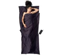 Cocoon Thermolite Silkweight Travel Bed Sheet Grey 220 x 90 cm