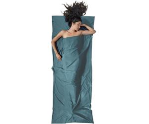 COCOON Unisex TravelSheet Lyocell Cabin Sleeping Bag, Eucalyptus Green, Max. 210 cm