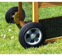 COCOON wheels for 8ft models 3000WX 3000XWR 4000WX and 4000XWR chicken coop chicken house raised
