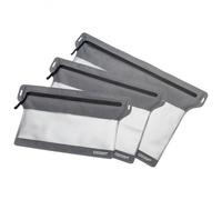 Cocoon - Zippered Flat Document Bags - Valuables pouch size L - 32 x 25 cm, grey