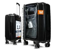 Cocoono Hand Luggage Suitcase, Suitable for Ryanair, with TSA Lock, Small Suitcase, Hand Luggage Suitcase, Small Suitcase, Suitcases & Trolleys, Hard Shell Suitcase, Ryanair Hand Luggage 55 x 40 x 20