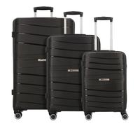 Cocoono Leon 4 wheels Suitcase set 3-piece black