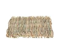 cocoontail 10-Pack Natural Hay Pet Mat Set, Handwoven Grass Chew Pad & Cage Bed For Rabbits/Hamsters(10pcs)