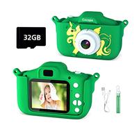 Cocopa Kids Camera Digital Camera for 3-12 Year Old Girls,1080P HD Video Camera for Kids with 32GB SD Card/2 Inch IPS Screen, Birthday Christmas Toy Gifts for 3 4 5 6 7 8 Year Old Girls (Green)