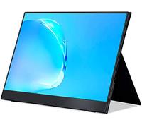 cocopar Portable Monitor 15.6 Inch 1080P Travel Monitor with Speaker HDMI USB-C External Display for Laptop MacBook Surface PC Xbox PS4/5, with Cover Stand VESA