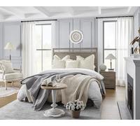 COCOPLOCEUS 24x24 Pillow Covers Set of 2 Square Throw Pillow Covers Stone Washed Geometric Triangle Pattern Euro Shams Decorative Cushion Cases for Couch Sofa Bedroom Car (Beige