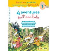 Cocorico Je sais lire ! 1res lectures - 4 aventures P'tites Poules - Niveau 1 - Tome 3: Niveau 1. Jeu de piste à Pouleville ; Carmélito et le cacatoès ... et la pépite d'or ; La cabane de Carmélito