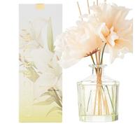 COCORRÍNA Pear Musk 250ml Flower Reed Diffuser Set with 8 Sticks, Home Fragrance for Bedroom, Office, Bathroom