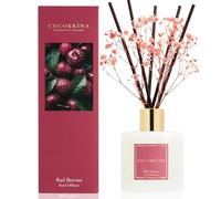 COCORRÍNA Reed Diffuser - Red Berries 200ml Scented Diffuser with 8 Sticks Home Fragrance for Bedroom Bathroom Living Room, Home & Office Decor
