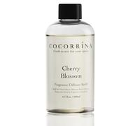 COCORRÍNA Reed Diffuser Refill with 8 Sticks, Cherry Blossom 200ml Scented Oil Refill for Reed Diffuser Home Fragrance for Bedroom, Bathroom Office Home Décor