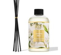COCORRÍNA Reed Diffuser Refill with 8 Sticks, Jasmine& Mint 500ml Scented Oil Refill for Reed Diffuser Home Fragrance for Bedroom, Bathroom Office Home Décor