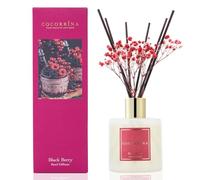 Cocorrína Reed Diffuser Sets - 200ml Black Berry Diffuser with 8 Sticks Home Fragrance for Bedroom Bathroom Living Room, Home & Office Decor
