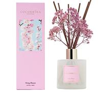 COCORRÍNA Reed Diffuser Sets, 200ml Cherry Blossom Diffuser with Sticks Home Fragrance for Bedroom Bathroom Living Room, Home & Office Decor