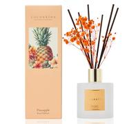 Cocorrína Reed Diffuser Sets - 200ml Pineapple Diffuser with 8 Sticks Home Fragrance for Bedroom Bathroom Living Room, Home & Office Decor