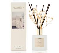Cocorrína Reed Diffuser Sets - 200ml Sundried Linen Diffuser with 8 Sticks Home Fragrance for Bedroom Bathroom Living Room, Home & Office Decor