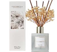 COCORRÍNA Reed Diffuser Sets - 200ml White Pine Scented Diffuser with 8 Sticks Home Fragrance for Bedroom Bathroom Living Room, Home & Office Decor
