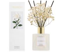 COCORRÍNA Reed Diffuser with 8 Sticks, 200ml Gardenia Scented Diffuser, Home Fragrance for Bedroom Bathroom Living Room, Home & Office Decor