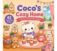 Coco's Cozy Home: A Cute & Cozy Coloring Book