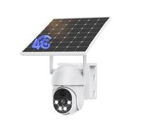 CoCosolacam 4G LTE Security Camera Outdoor Wireless, No WIFI Security Camera with Human Recognition, Custom Detection Area, 2K Solar Powered Wireless Camera, Night Vision, 2 Way Talk, IP66