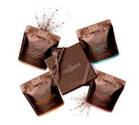 COCOSOLIS Luxury Coffee Scrub Box | 3 Body Scrubs + 1 Face Scrub | 4x70g | Coffee body & face scrub set: 4 scents, min. 99.3% ingredients of natural origin. 4 x 70g (4 x 2.47 oz)