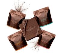 COCOSOLIS Luxury Coffee Scrub | Luxurious Box With 4 Natural, Organic Scrubs for Your Face & Body| Smoothes Skin Imperfections| Intensely Hydrates and Nourishes | Leaves The Skin Elastic (280g/9.8 OZ)