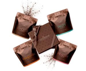 COCOSOLIS Luxury Coffee Scrub | Luxurious Box With 4 Natural, Organic Scrubs for Your Face & Body| Smoothes Skin Imperfections| Intensely Hydrates and Nourishes | Leaves The Skin Elastic (280g/9.8 OZ)