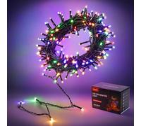 COCOSY Christmas Tree Light 20M 200LED String Lights Waterproof Outdoor Fairy Lights with 8 Lighting Modes for Xmas Decoration Garden Party Wedding - Multicolor