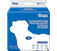 COCOYO Best Value Dog Training Pads | Dog Pee Pads | Super Absorbent Puppy Pads (17.5" x 23.5", 100 Count), Blue