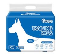 COCOYO dog and Puppy training Pads, 30"X36" Dog Training Pads,Dog Pee Pads XXL size pack of 40 Disposable Puppy Training Pads