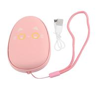 COCOYUEMA Hand Warmer, Power Bank 2 in 1, Portable Rechargeable Heating Device for Outdoor Activities, Three Temperature Settings, for Smart Protection System (Pink)